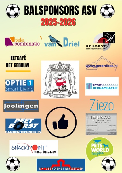 Balsponsoren 2025-2026